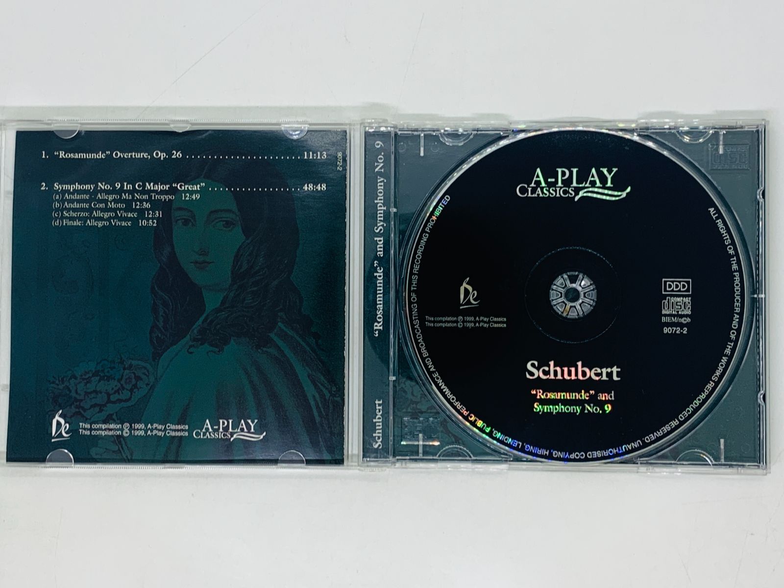 CD Schubert Rosamunde and Symphony No.9 / Walter Abel