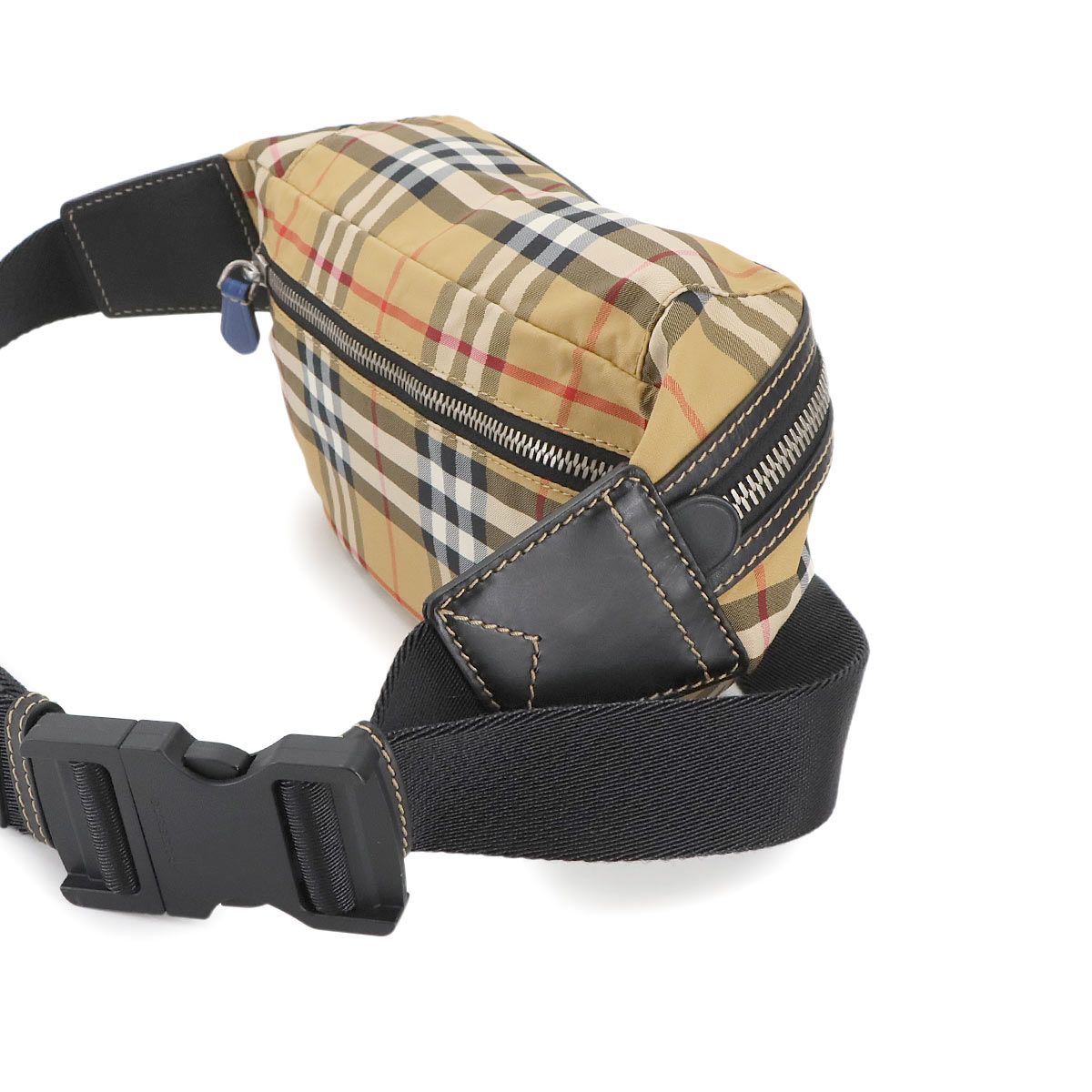 バーバリー BURBERRY ビジネスバッグ レザー 内側チェック