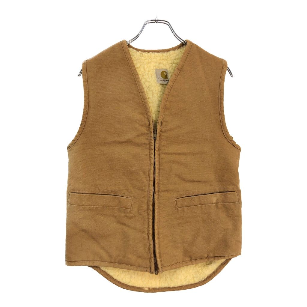 70年代 USA製 Carhartt カーハート ダックボアベスト ヴィンテージ 