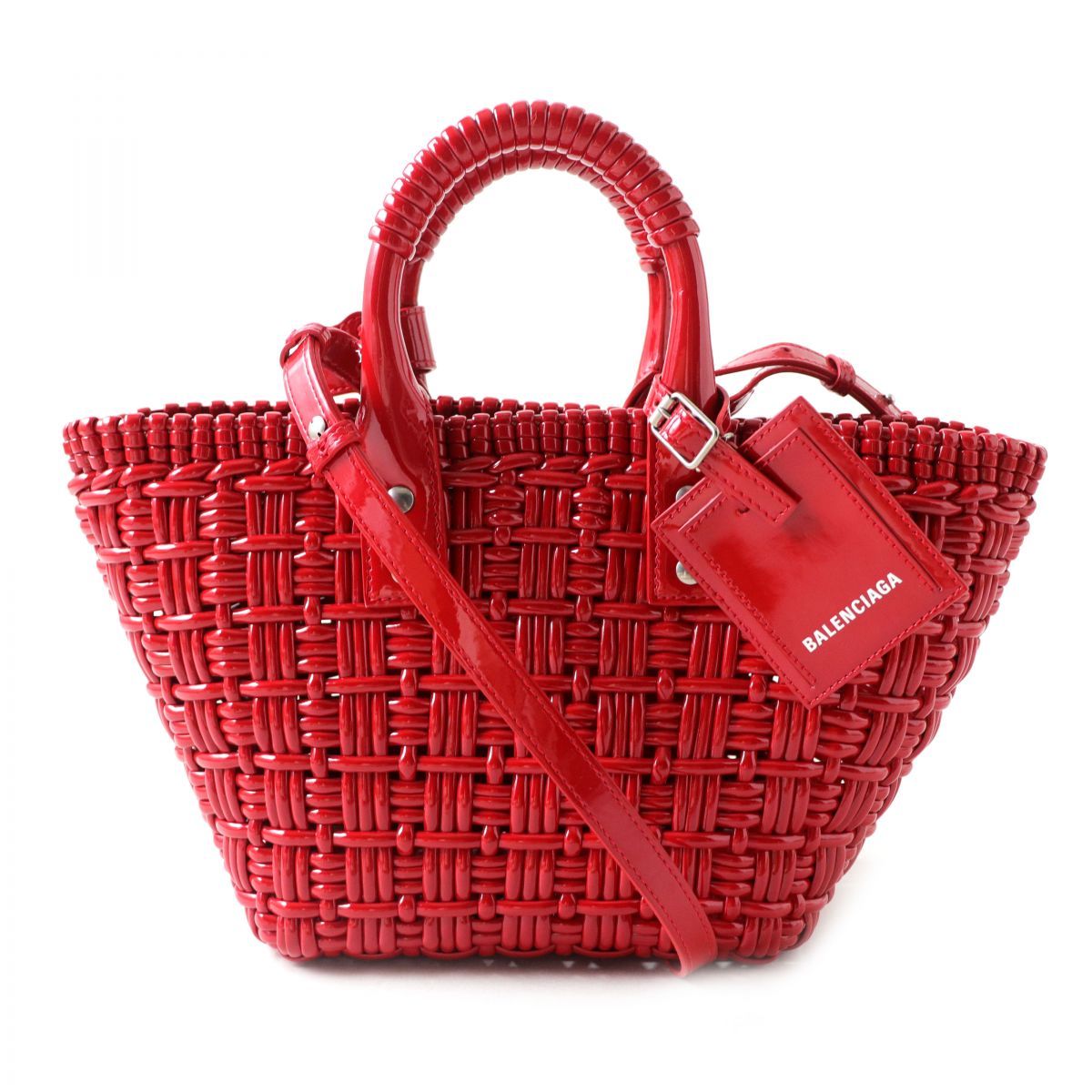 未使用品◎イタリア製 BALENCIAGA バレンシアガ 671342 ビストロ XS 