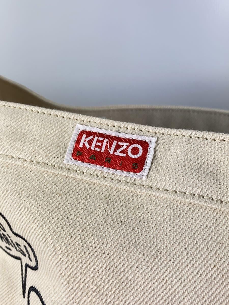 KENZO ショルダーバッグ キャンバス ベージュ 無地 FD55SA919F35 BOKEBOY - メルカリ