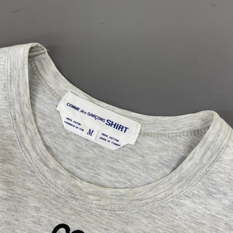 最終価格　新品未使用　2001 ete　プリントTシャツ　コムデギャルソンシャツ COMME des GARÇONS SHIRT 半袖Tシャツ 手形 ホワイト S - メルカリ