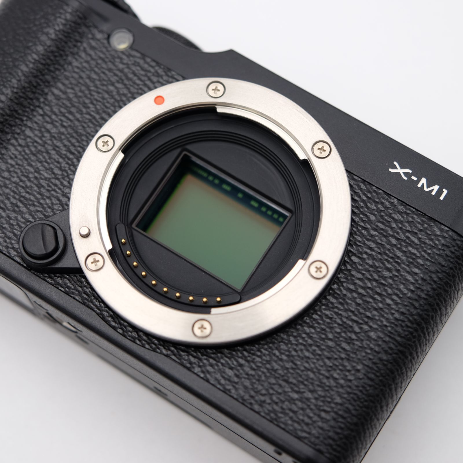 富士フイルム - 【美品】Fujifilm X-M1 ブラック GIZMON 17mm F/16 美品】Fujifilm X-M1 ブラック 写ルンですレンズGIZMON Wtulens