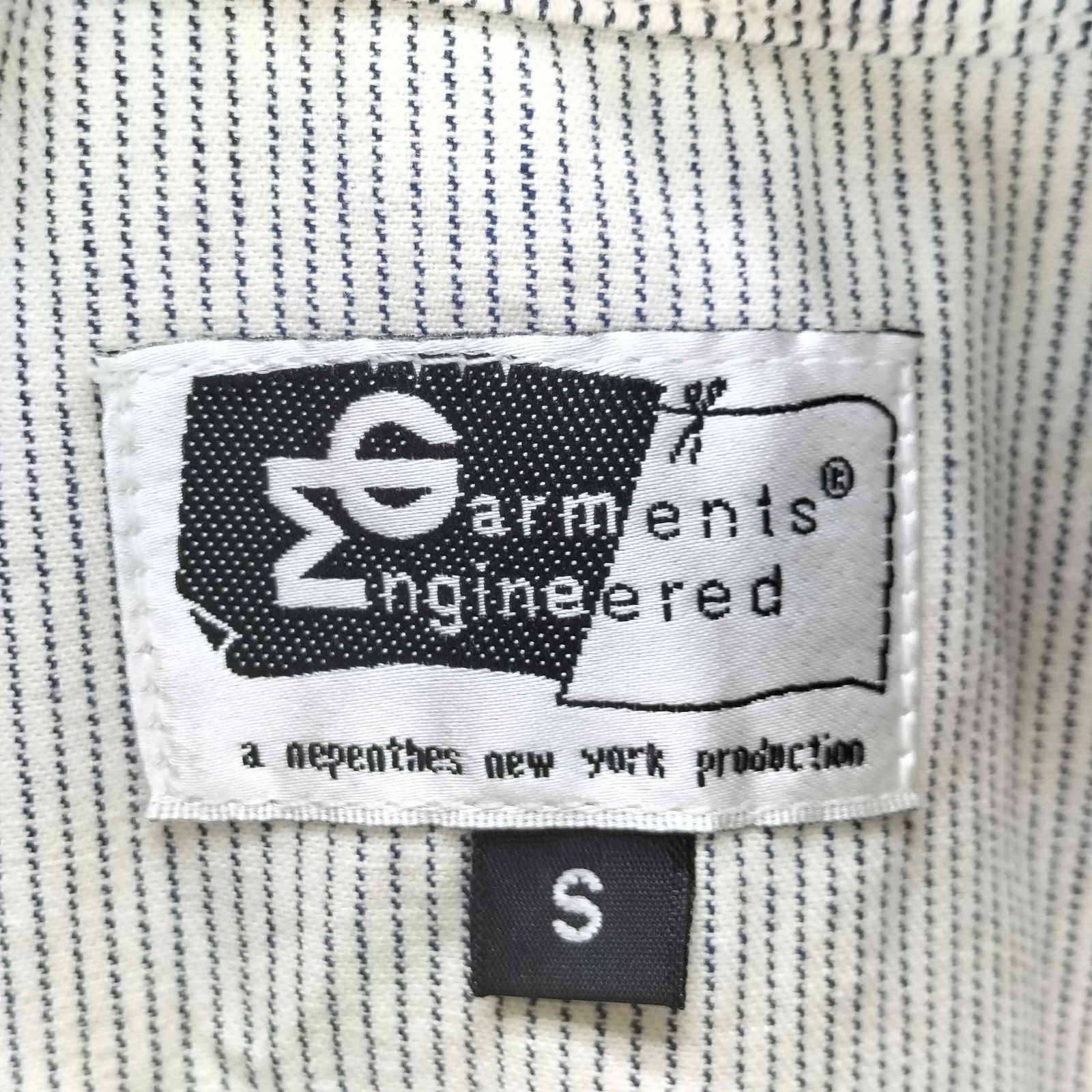 エンジニアードガーメンツ Engineered Garments USA製 旧タグ Stripe 