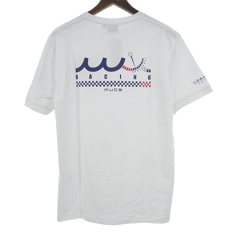 ムータ/MUTA GOLF ゴルフ HEARTFUL SQUARE ロゴ Tシャツ