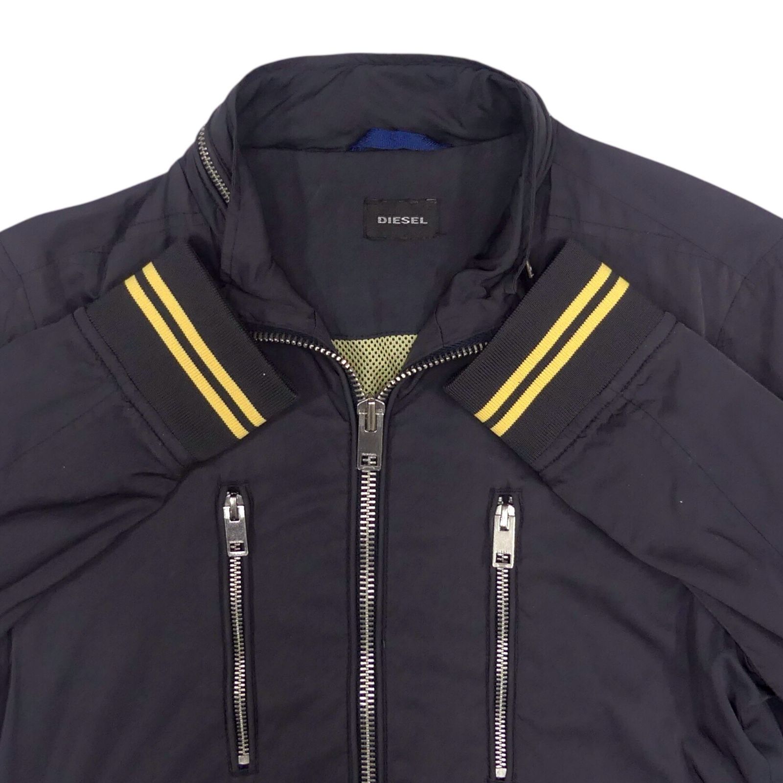 DIESEL ディーゼル ジャケット ブルゾン S メンズ 紺 ネイビー