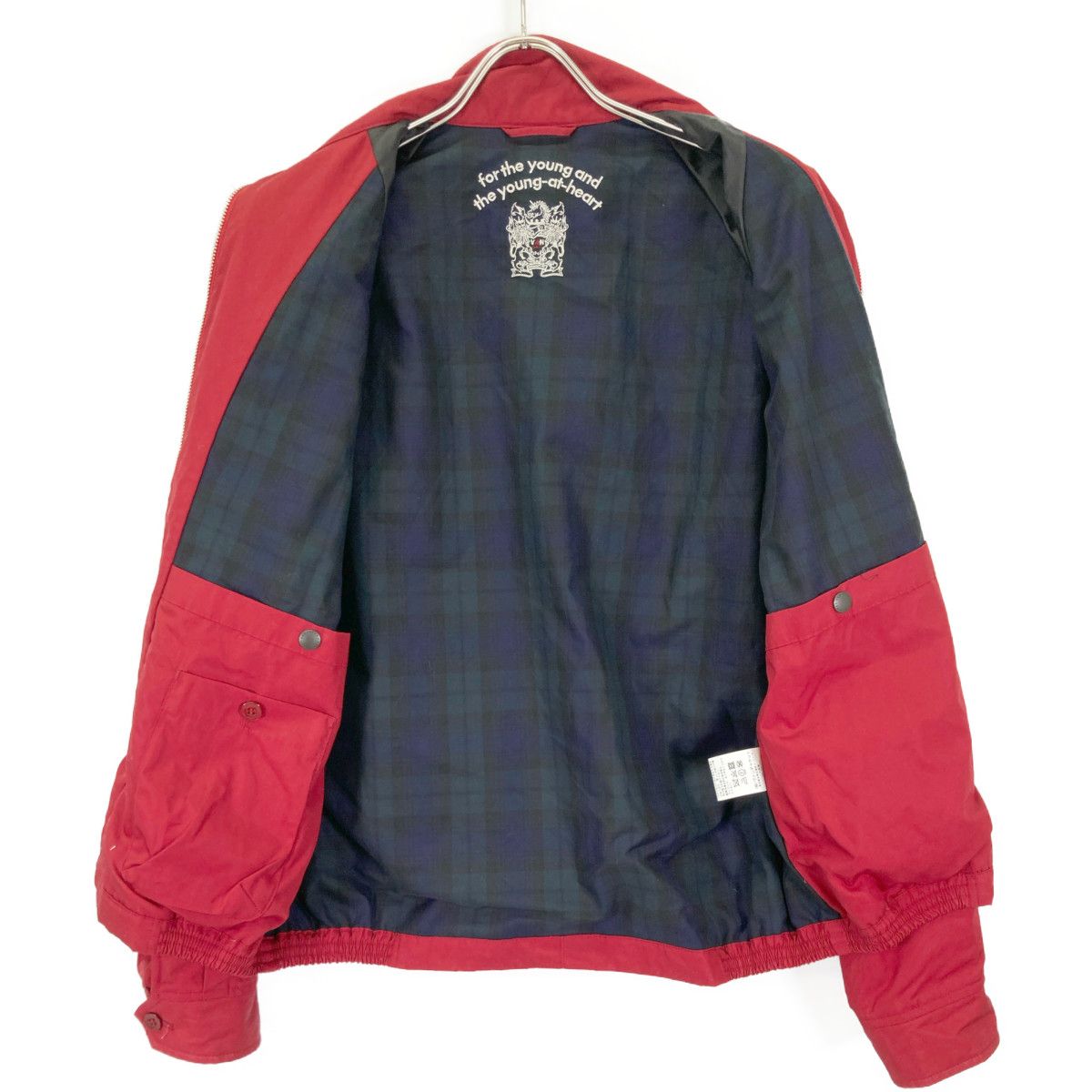 VAN Jacket - ヴァンジャケット JC-10553 ﾚｯﾄﾞ ｽｲﾝｸﾞﾄｯﾌﾟｼﾞｬｹｯﾄ