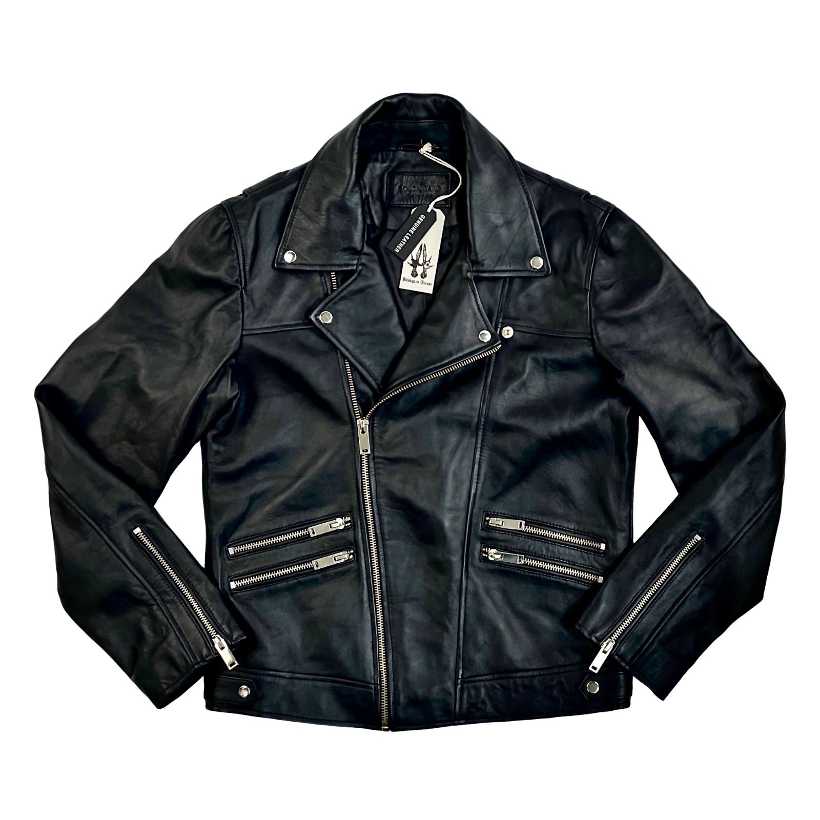 オールセインツ　ライダース　オーバーサイズ　バイカー　レザージャケット ALLSAINTS レザージャケット ライダース ELLIS LEATHER BIKER JACKET