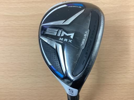 【中古】 テーラーメイド SIM MAX U5 ユーティリティ UT リシャフト (フレックスその他) メンズ 男性用 右利き 右用 Cランク ゴルフクラブ