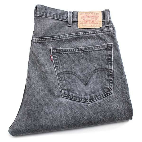 00s メキシコ製 Levi'sリーバイス 505 ブラック デニムパンツ w42