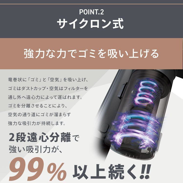 新品 未使用 アイリスオーヤマ コードレス サイクロン 掃除機