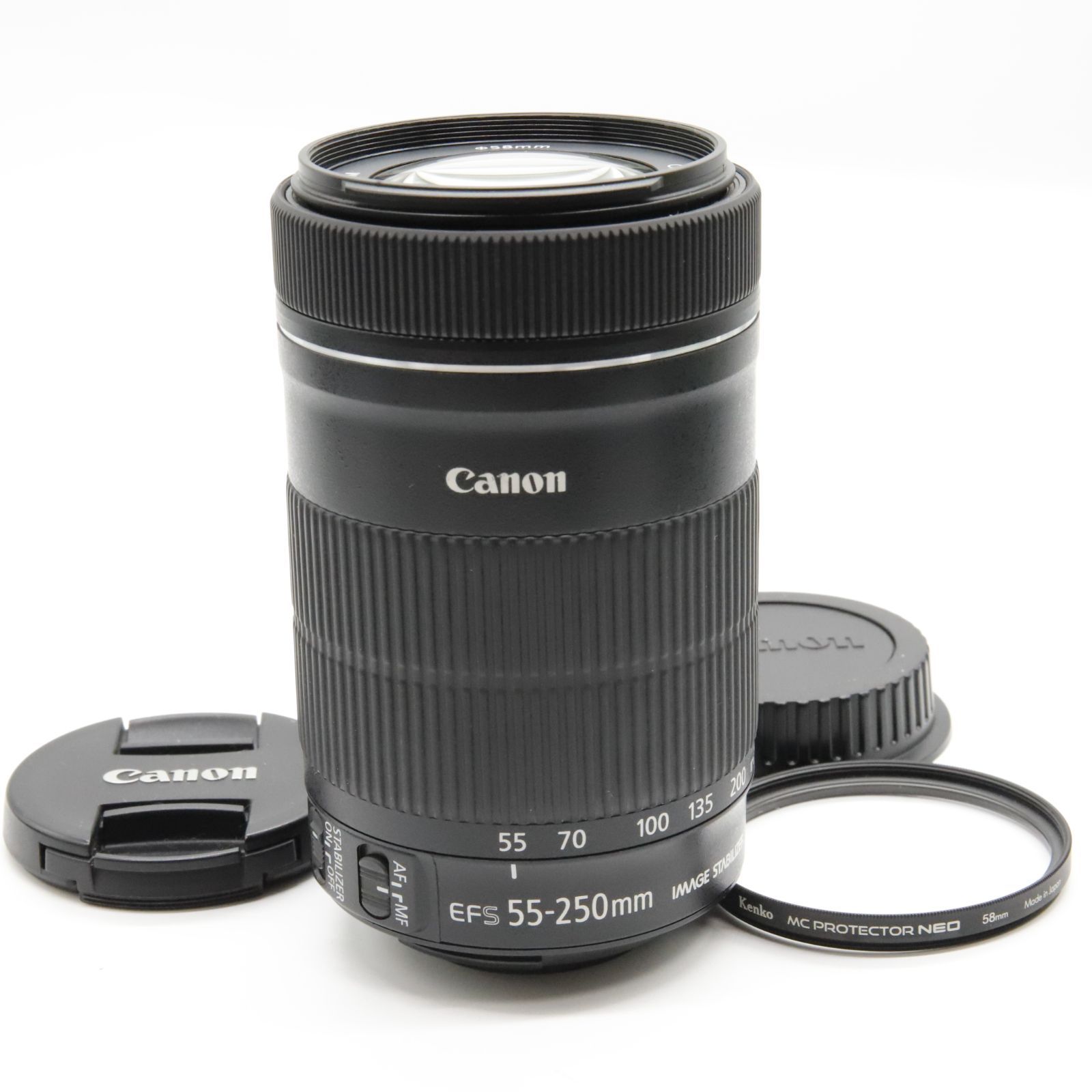 Canon EOS Kiss X4 望遠レンズ EF-S 55-250mm 美品 EF-S Canon EF-S55