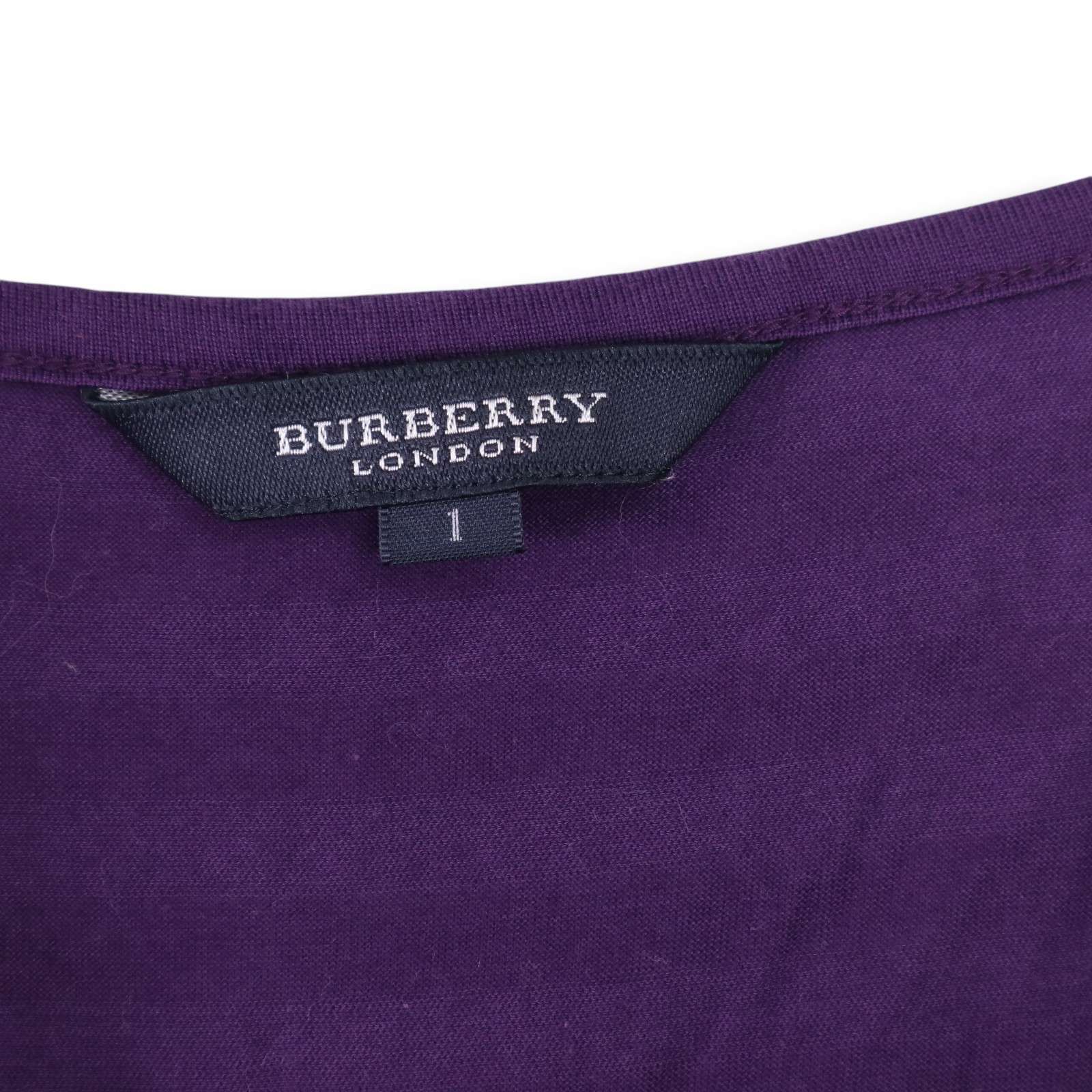 BURBERRY LONDON バーバリー ロンドン ホース刺繍☆ ハーフ