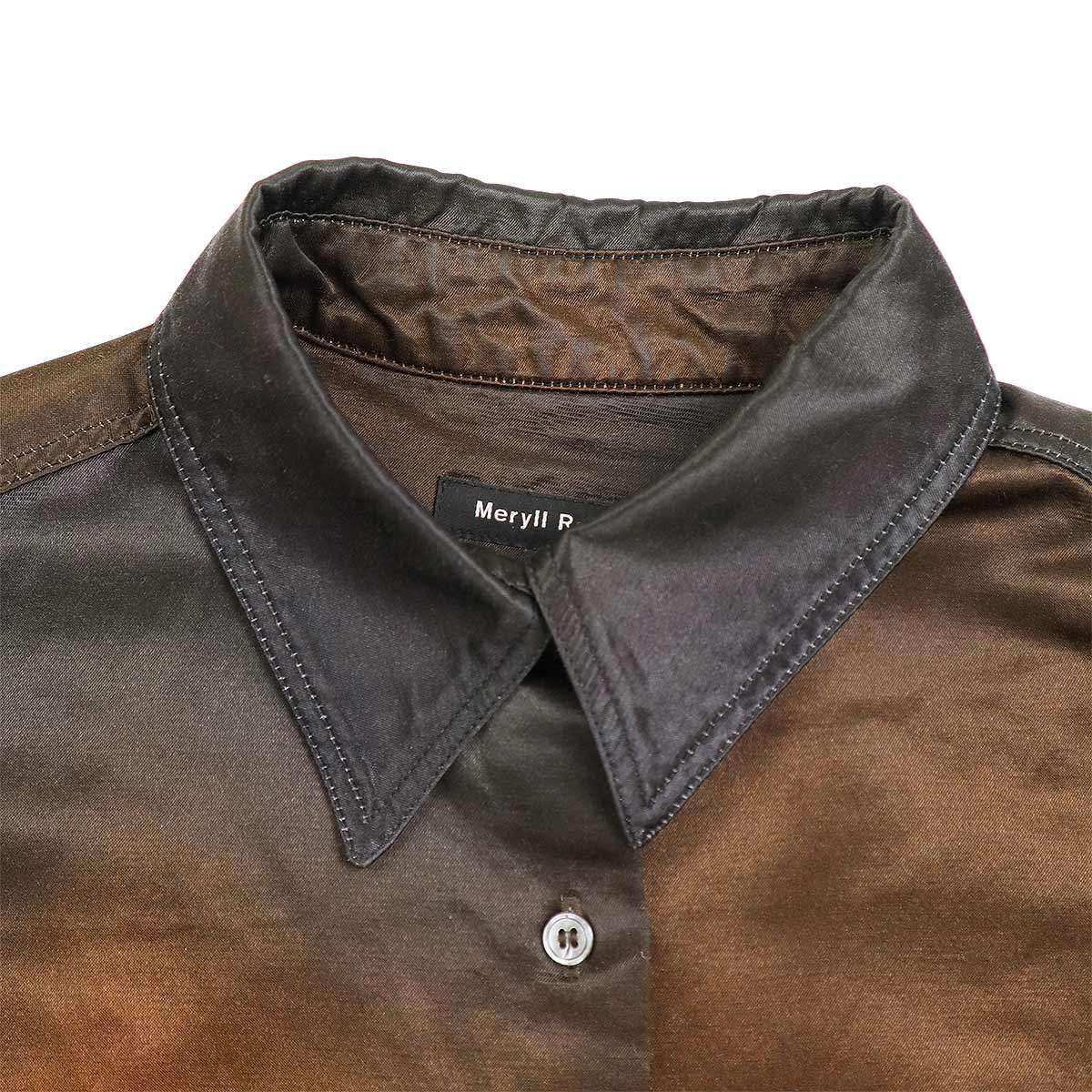 MERYLL ROGGE メリル ロッゲ 21SS グラデーションデザインシャツ WS21405 ミックス 42 imgrc0097862237.jpg