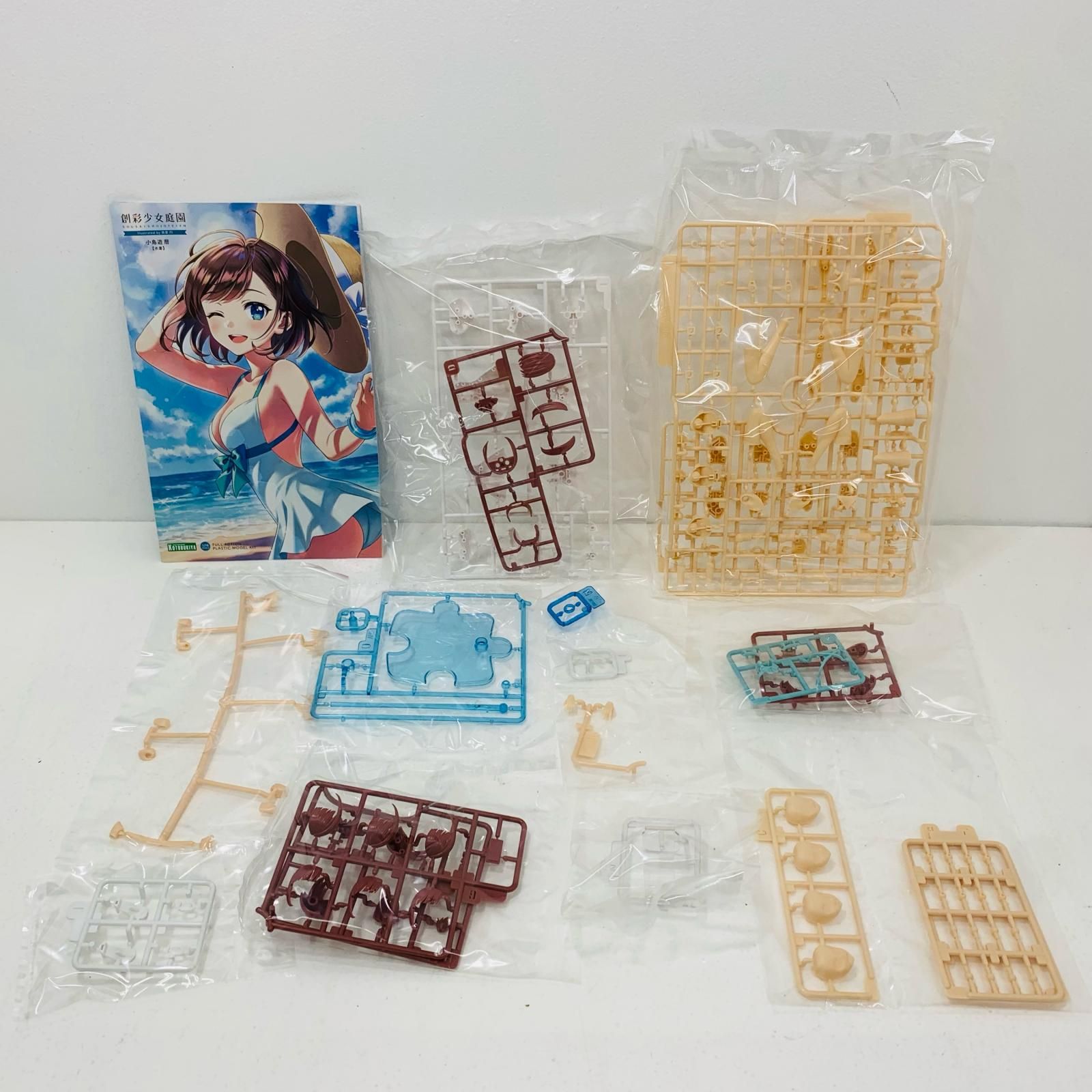 中古 プラモデル 創彩少女庭園 小鳥遊暦(水着) 1/10 2023年製 JK020 【739】 小鳥遊 暦【水着】｜創彩少女庭園｜美少女プラモデル
