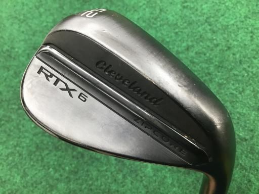 クリーブランド Cleveland RTX-6 ZIPCORE ブラックサテン 52°|10° MID ウェッジ WG 純正特注シャフト フレックスS メンズ 男性用 右利き 右用 Cランク ゴルフクラブ