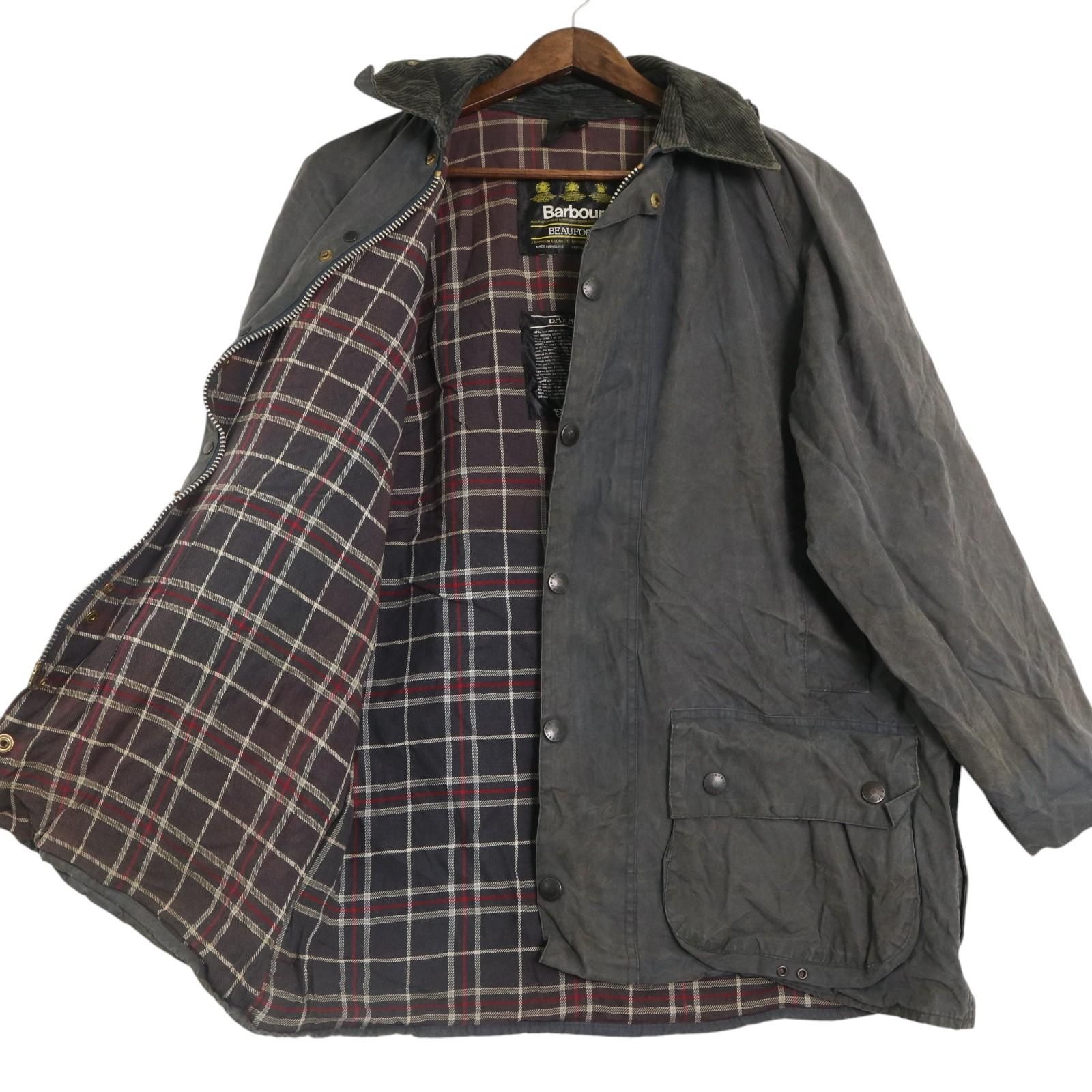 90年代 イングランド製 Barbour バブアー BEAUFORT ビューフォート 