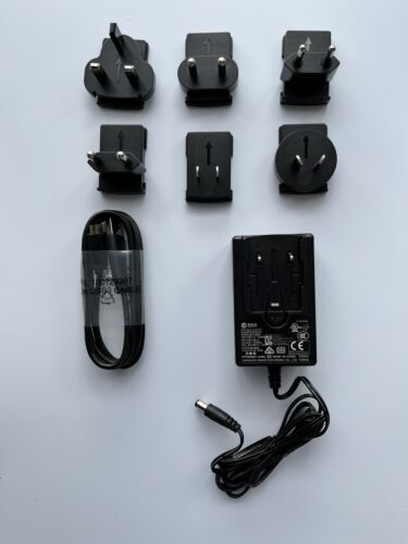 Authentic AC Power Adapter w/ B Cable  Seagate BackUp Pl Hub External Set
