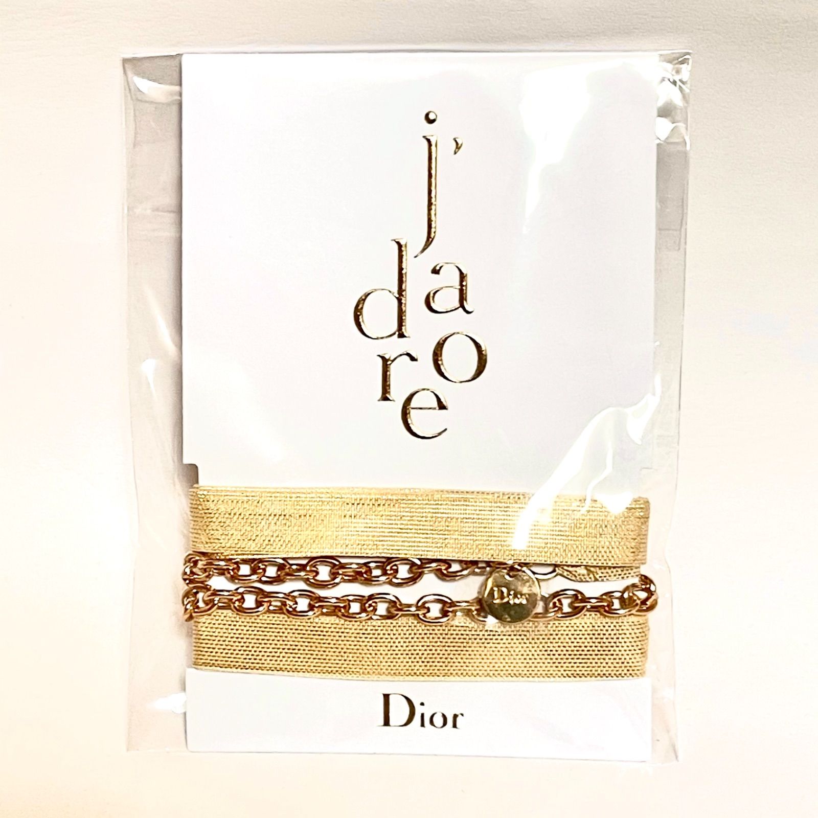 送料無料】Dior ブレスレット 新品未使用(包装＆ノベルティ付き) 日本