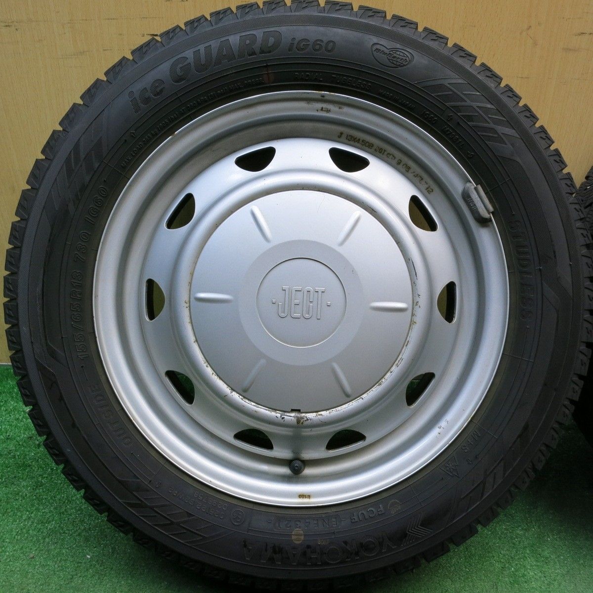 バリ溝！21年！9分☆スタッドレス 155/65R13 ヨコハマ アイスガード 
