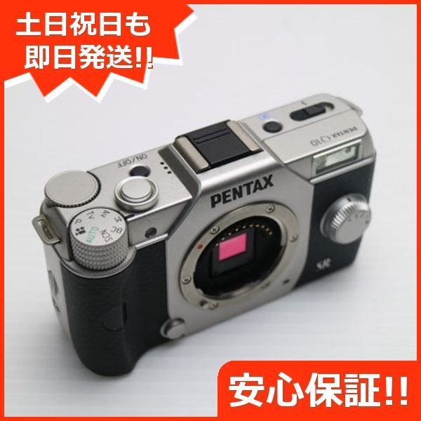 人気 超美品 PENTAX Q10 シルバー ボディ 即日発送 デジ1 PENTAX