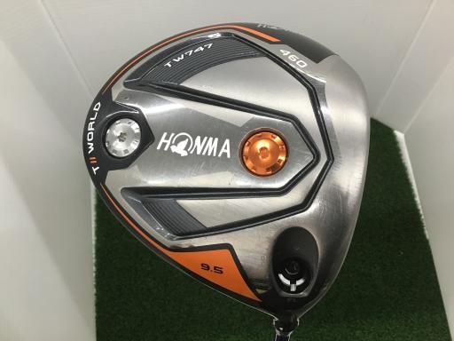 本間ゴルフ TOUR WORLD TW747 460 9.5° ドライバー DR VIZARD FP-6 フレックスS メンズ 男性用 右利き 右用 Dランク ゴルフクラブ