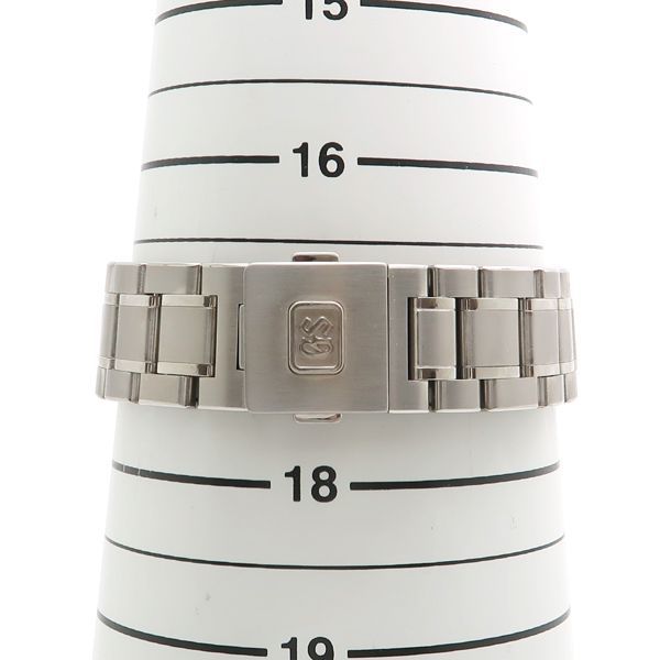  SEIKO グランドセイコー SBGA 011 スプリングドライブ 9 R 65-0 AE 0 雪白 ヘリテージ Ti スノーフレーク コンプリートサービス実施 GRAND 質屋-10432 自動巻き時計 腕時計(アナログ)