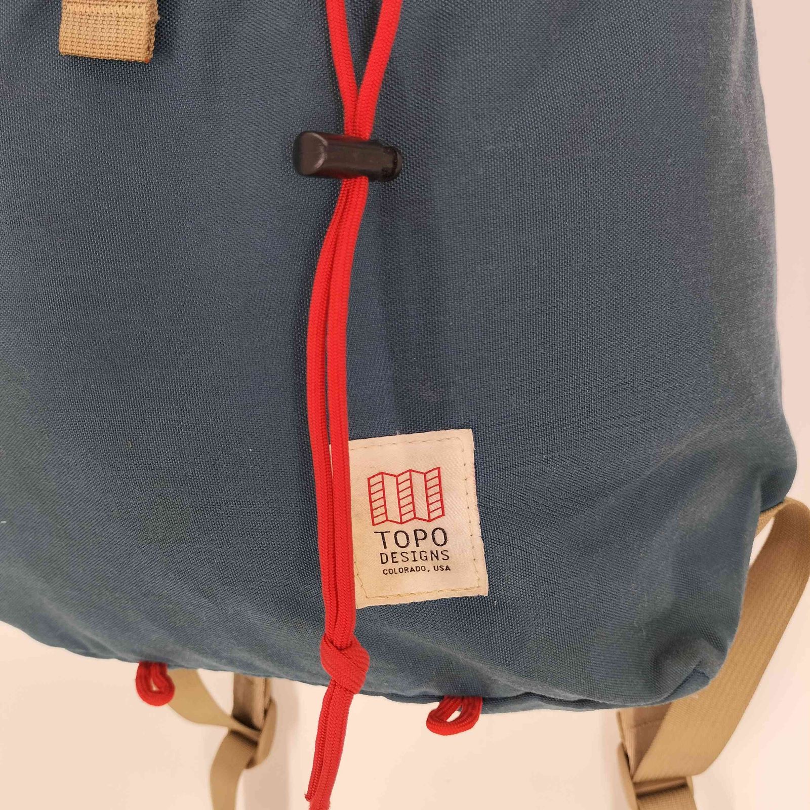 【中古】TOPO DESIGNS リュック 中古・古着通販】TOPO DESIGNS (トポデザイン) リュック ブルー