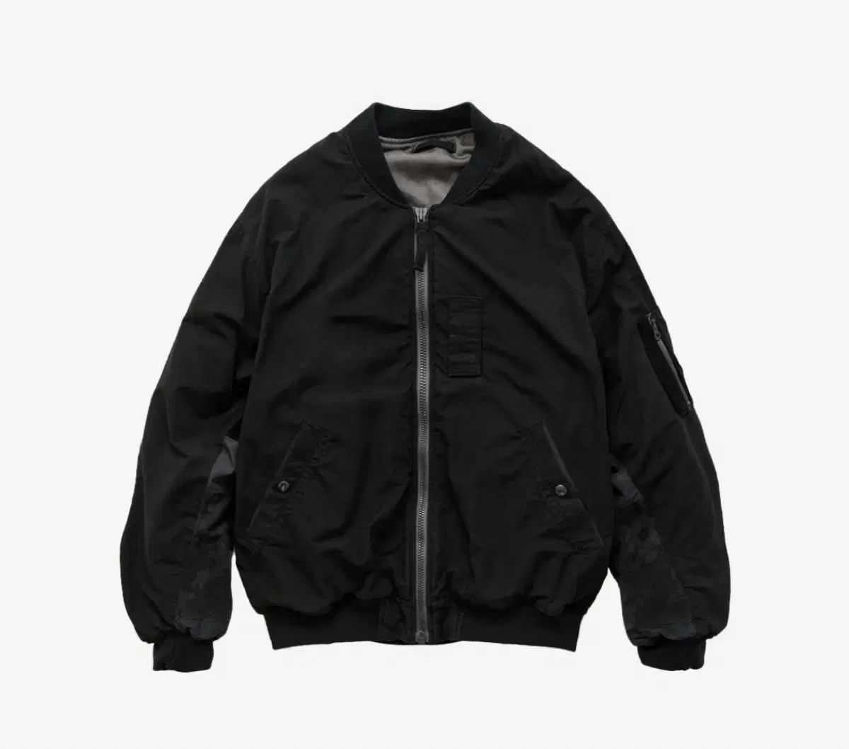 4 ポリテル リバーシブル パッチド MA-1