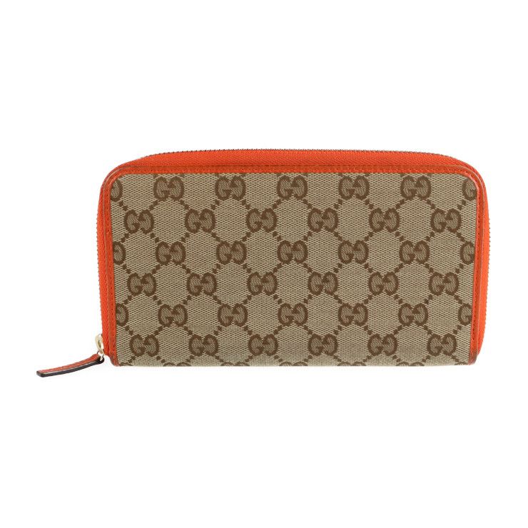 GUCCI グッチ 財布 長財布 363423 GGキャンバス レザー ベージュ 