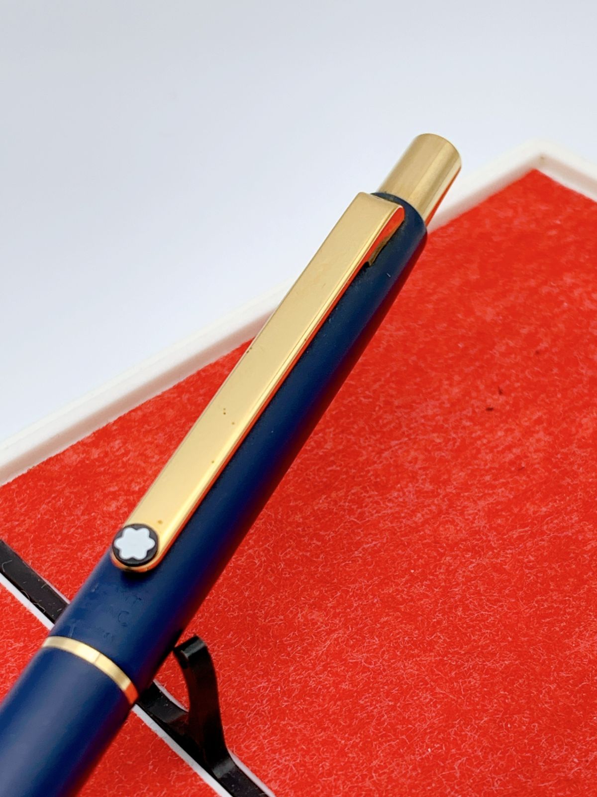 MONTBLANC/モンブラン Sライン スリムライン ボールペン ネイビー