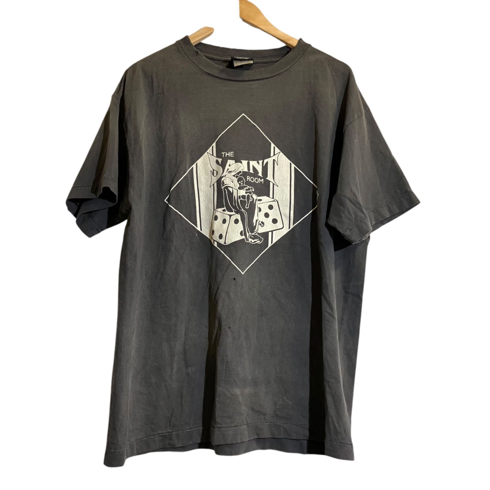 SAINT MICHAEL セントマイケル TEE SAINT ROOM ダイスプリント 
