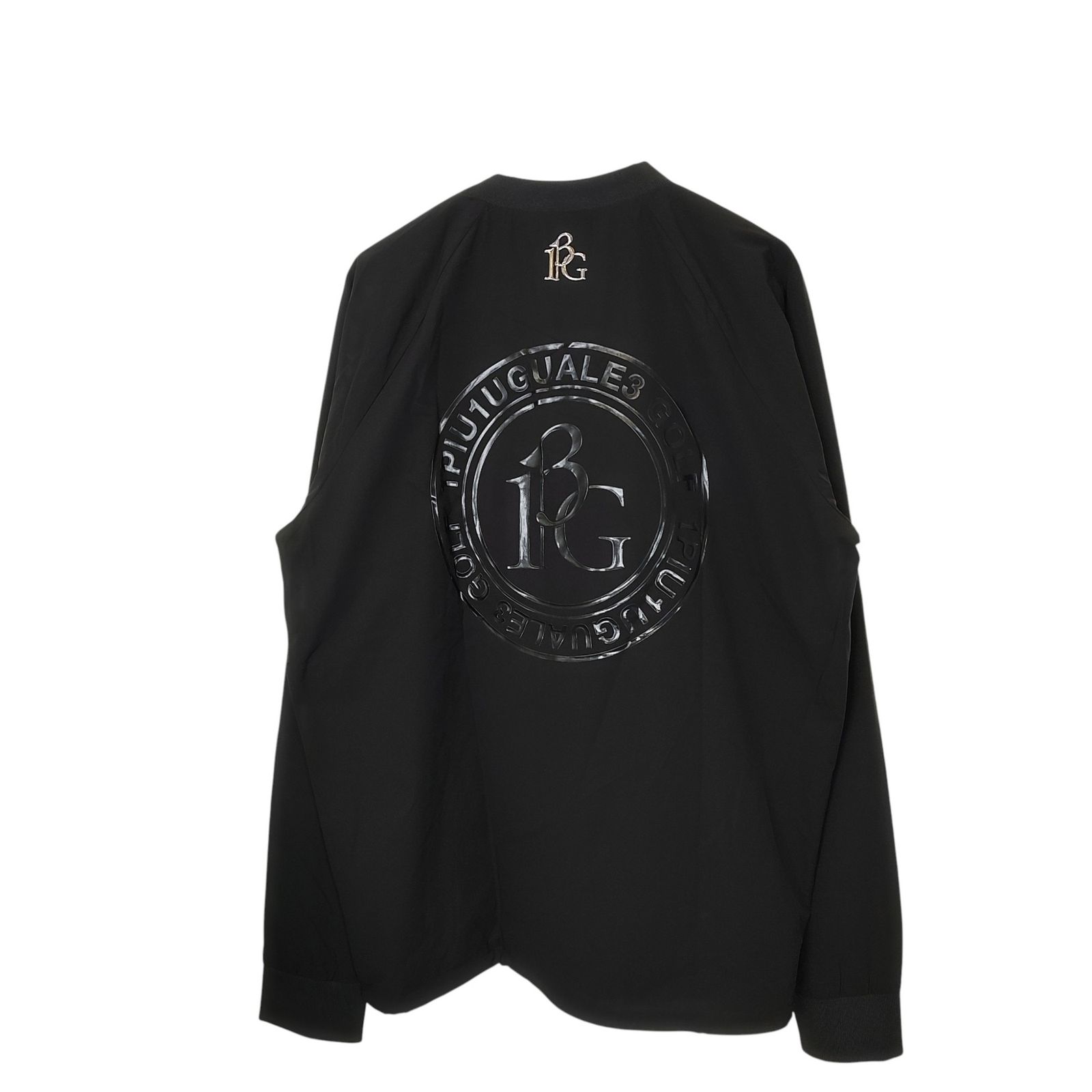 1PIU1UGUALE3 GOLF ウノピゥウノウグァーレトレ ゴルフ SNEED JACK スニード ジャック GRB124 GPE001 7 XXL ブラック メンズ