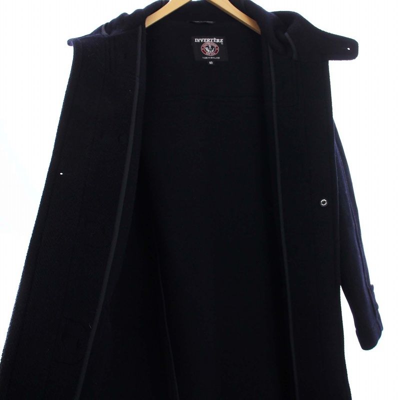 新品INVERTERE Joshua Ellis ネイビー ダッフルコート 40