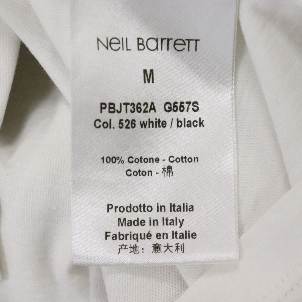 Neil Barrett (ニール バレット) サンダープリント 半袖Tシャツ