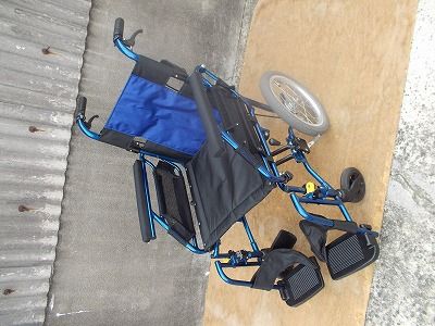 一部地域を除く ミキ 軽量車いす キャリカルプラス 介助型 PMS-4BU TS-25-0926-06