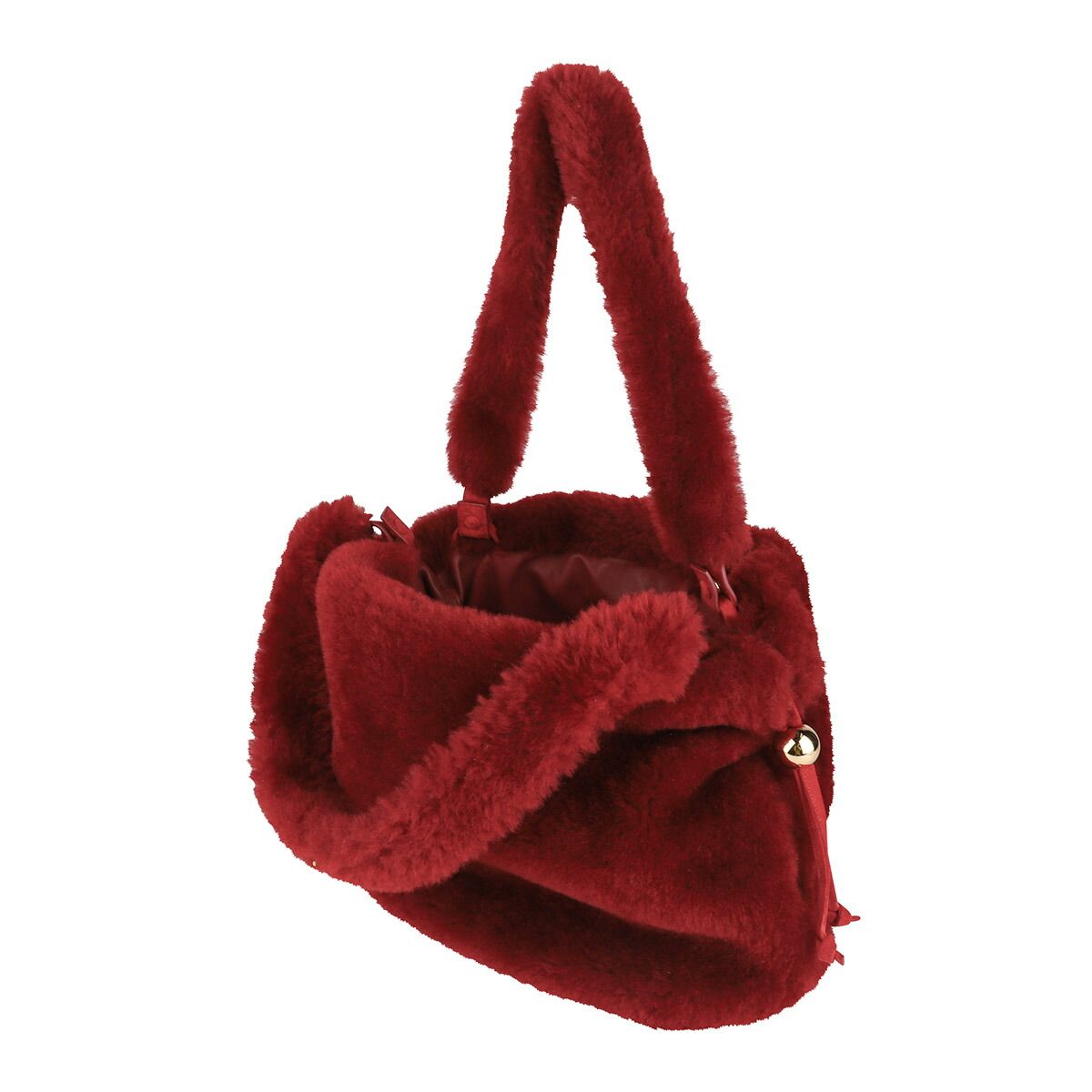 新品 ボッテガヴェネタ BOTTEGA VENETA ハンドバッグ LAMB SHEARING 
