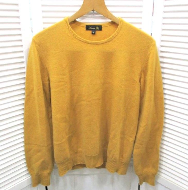 ◇美品 Drawer ドゥロワー カシミヤ100% ニット セーター 長袖 丸首  