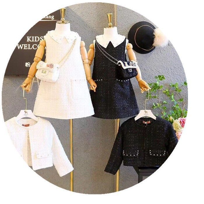 卒園式スーツ女の子卒業式子供韓国女の子ドレススーツ2点セット入学式女の子子供服フォーマルキッズフォーマルスーツスーツ