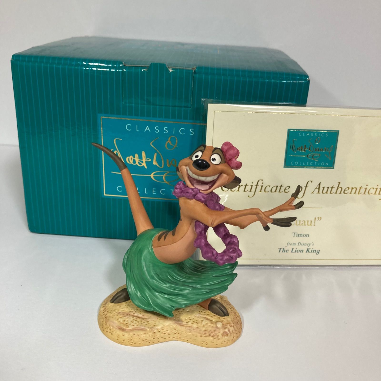 Disney - 【SALE！】WDCC ライオンキング ティモン 置物 Lion King ディズニーフィギュア専門店 ディズニーコレクション
