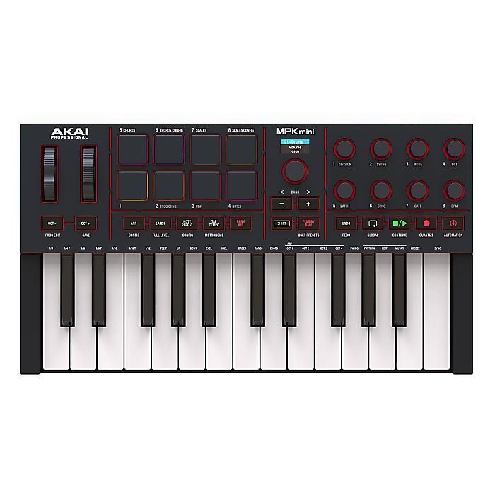 価格 AKAI アカイ MPK Mini IV Black - MIDIキーボード コントローラー -