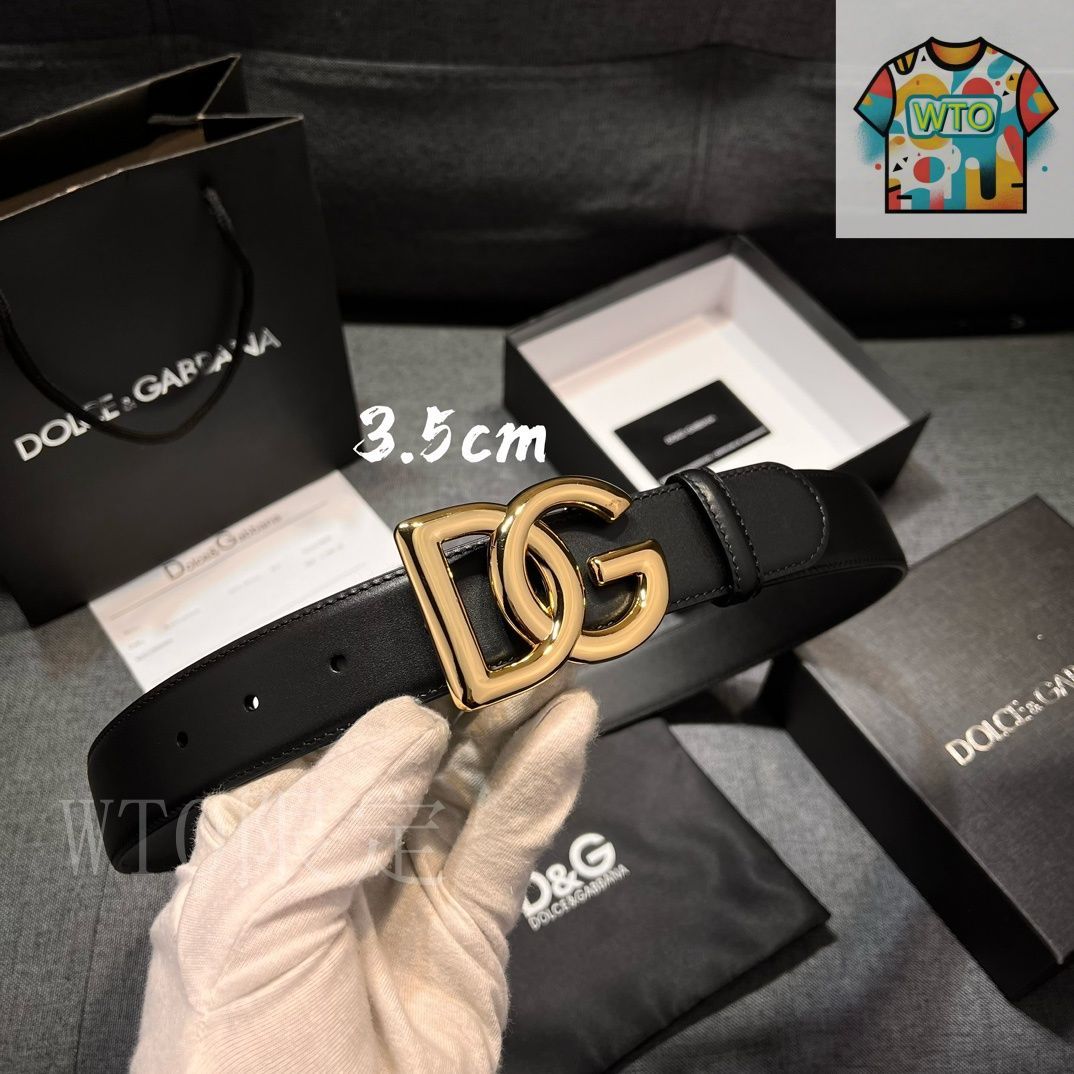 今日特価】Dolce & Gabbana ドルチェ & ガッバーナ レザーベルト
