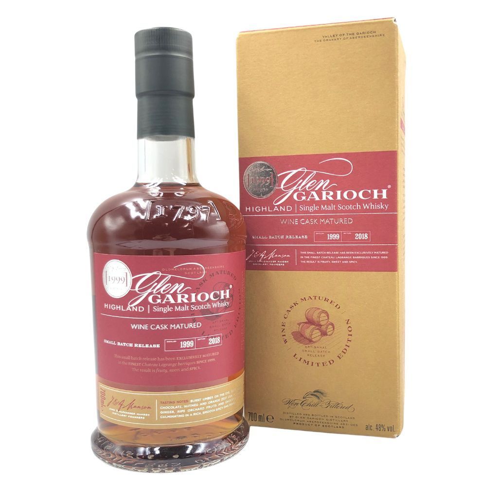 Glen Garioch 1990 グレンギリーワインカスク グレンギリー ワインカスク 1999-2018 700ml 48%【R2】 - メルカリ