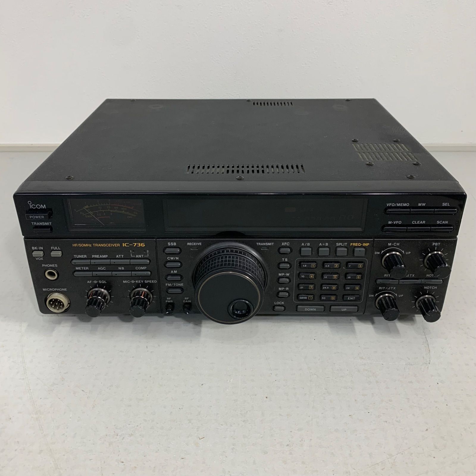 トランシーバー ICOM  50MHz TRANSCEIVER IC-736 ☆ 中古☆ICOM アイコム IC-736 （HF/50MHz） All Mode