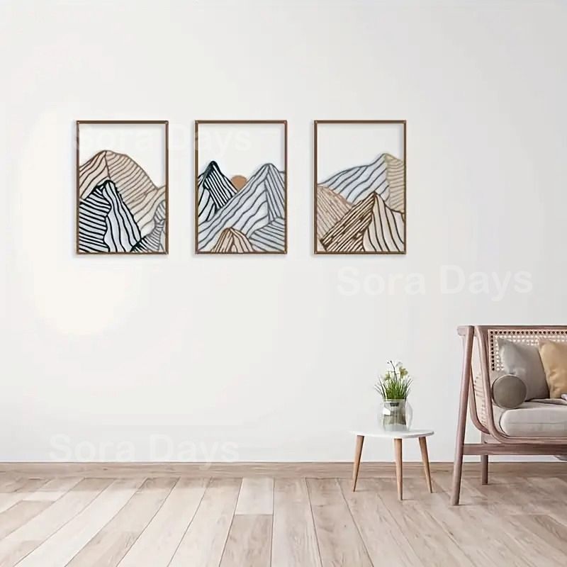 ウォールアート 3点セット