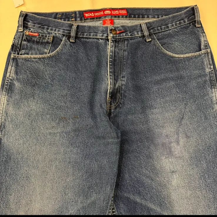 ecko unitd hiphop パンツ デニム W40 ストリート ワイド 極太