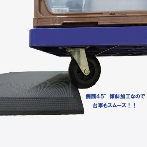 負荷軽減 腰痛対策 立ち仕事 YC-45900-17 BK 改正RoHS対応 疲労軽減マット 900×450 楽マット楽 山善 YAMAZEN