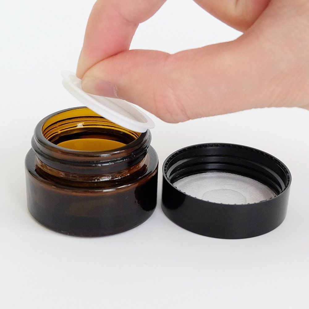 茶色 遮光ジャー 20 g用 ease