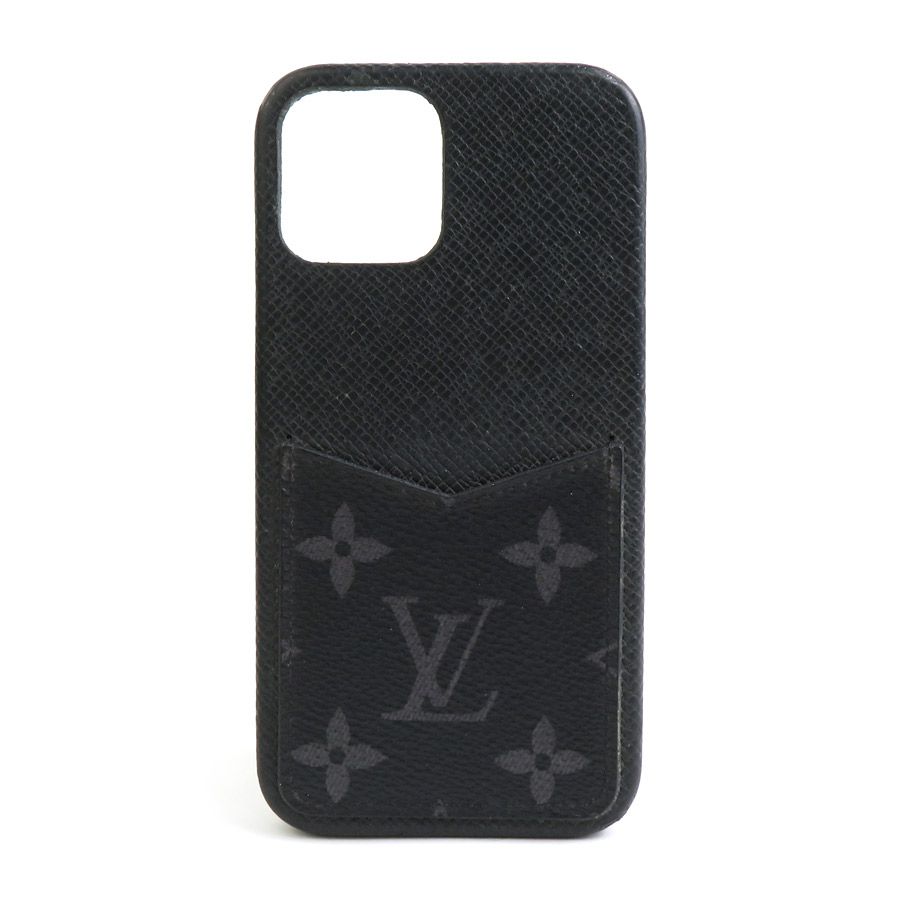 ルイ ヴィトン LOUIS VUITTON スマートフォンケース モノグラム エクリプス iPhone12 Pro バンパー M69363