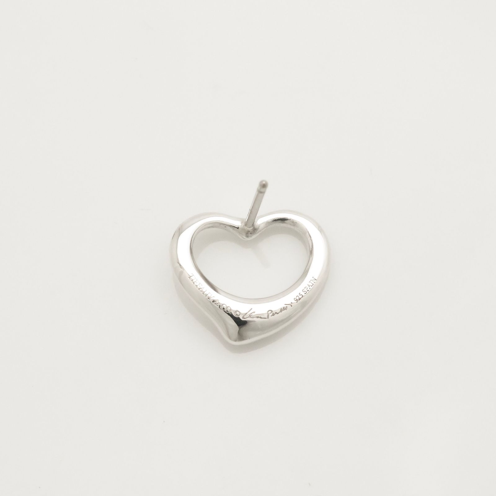 美品】ティファニー TIFFANY&Co. 片耳 シングル オープンハート